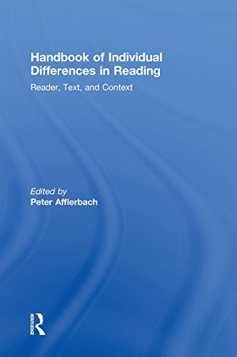 Handbook of Individual Differences in Reading