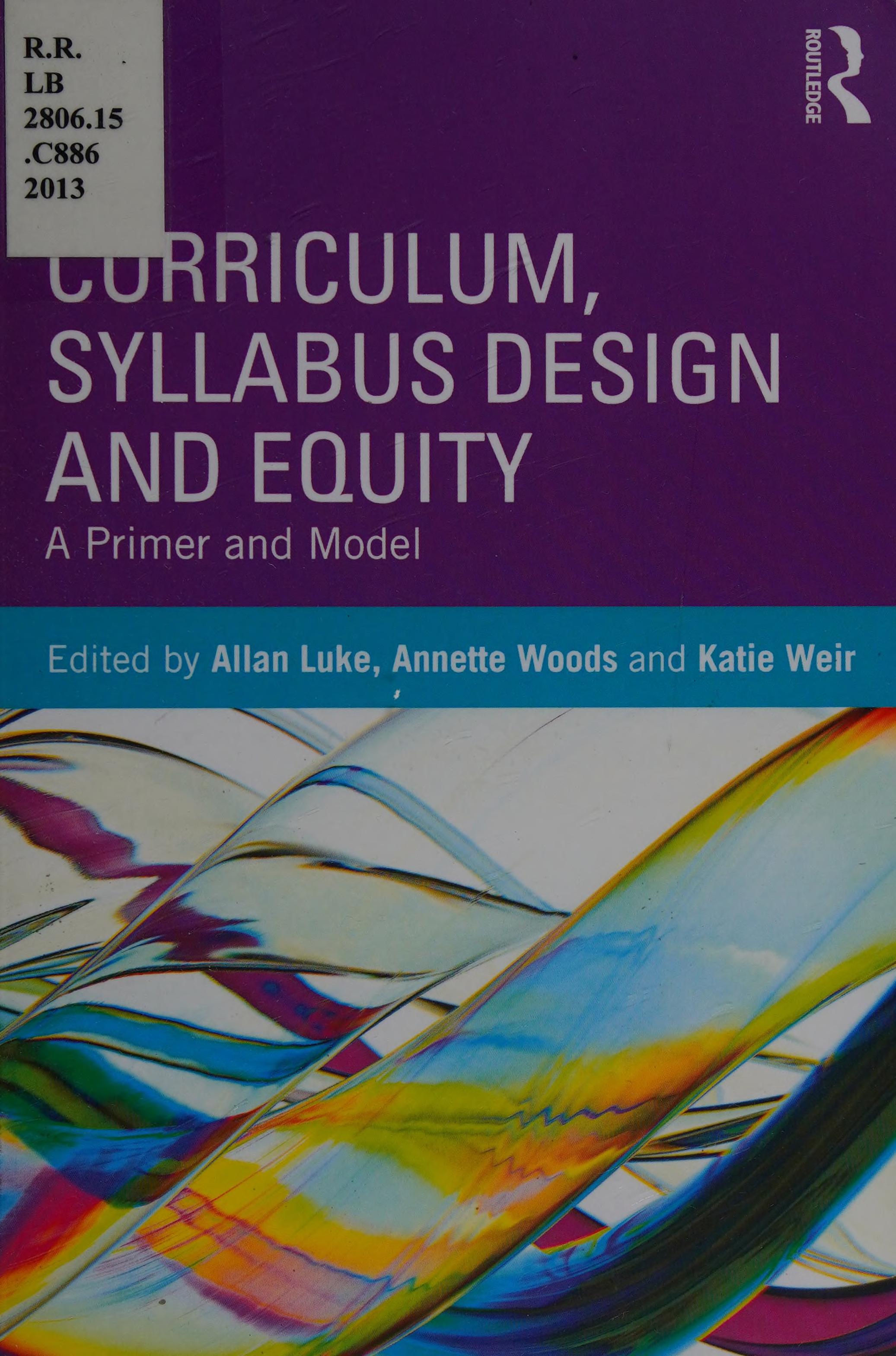 Curriculum, Syllabus Design and Equity