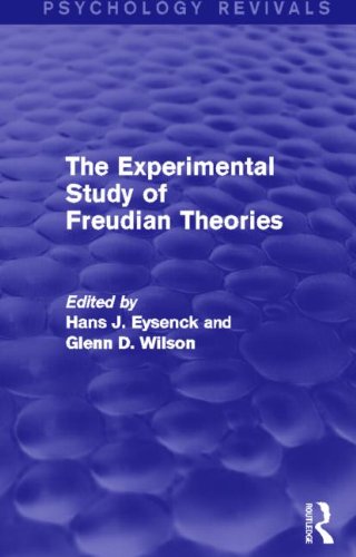 Experimental Study of Freudian Theories Psychology Revivals