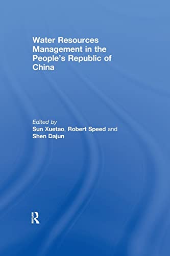 Water Resources Management In The People'S Republic Of China