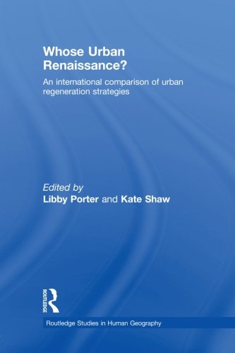 Whose Urban Renaissance