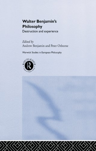 Walter Benjamin's Philosophy