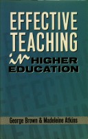 Effective Teaching in Higher Education