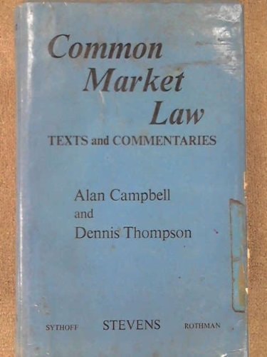 Common Market law