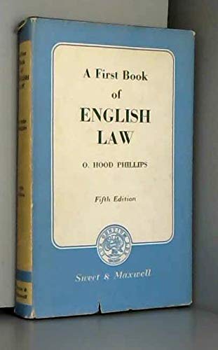 First Book of English Law