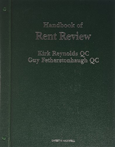 Handbook of Rent Review