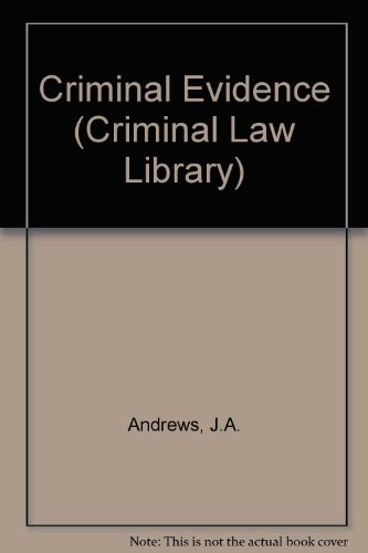 Criminal Evidence