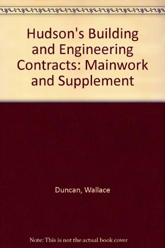 Hudson'S Building And Engineering Contracts