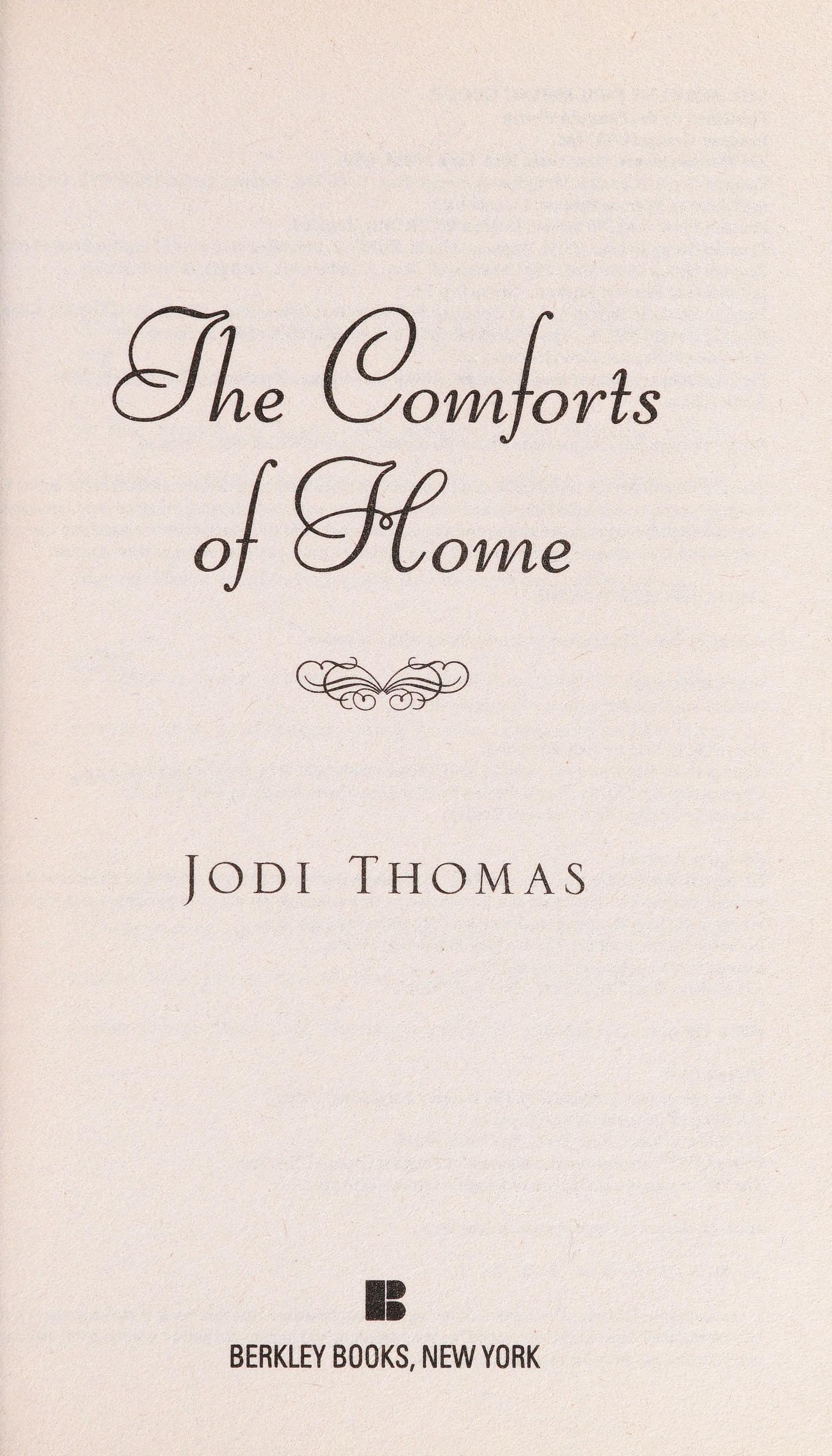 The comforts of home