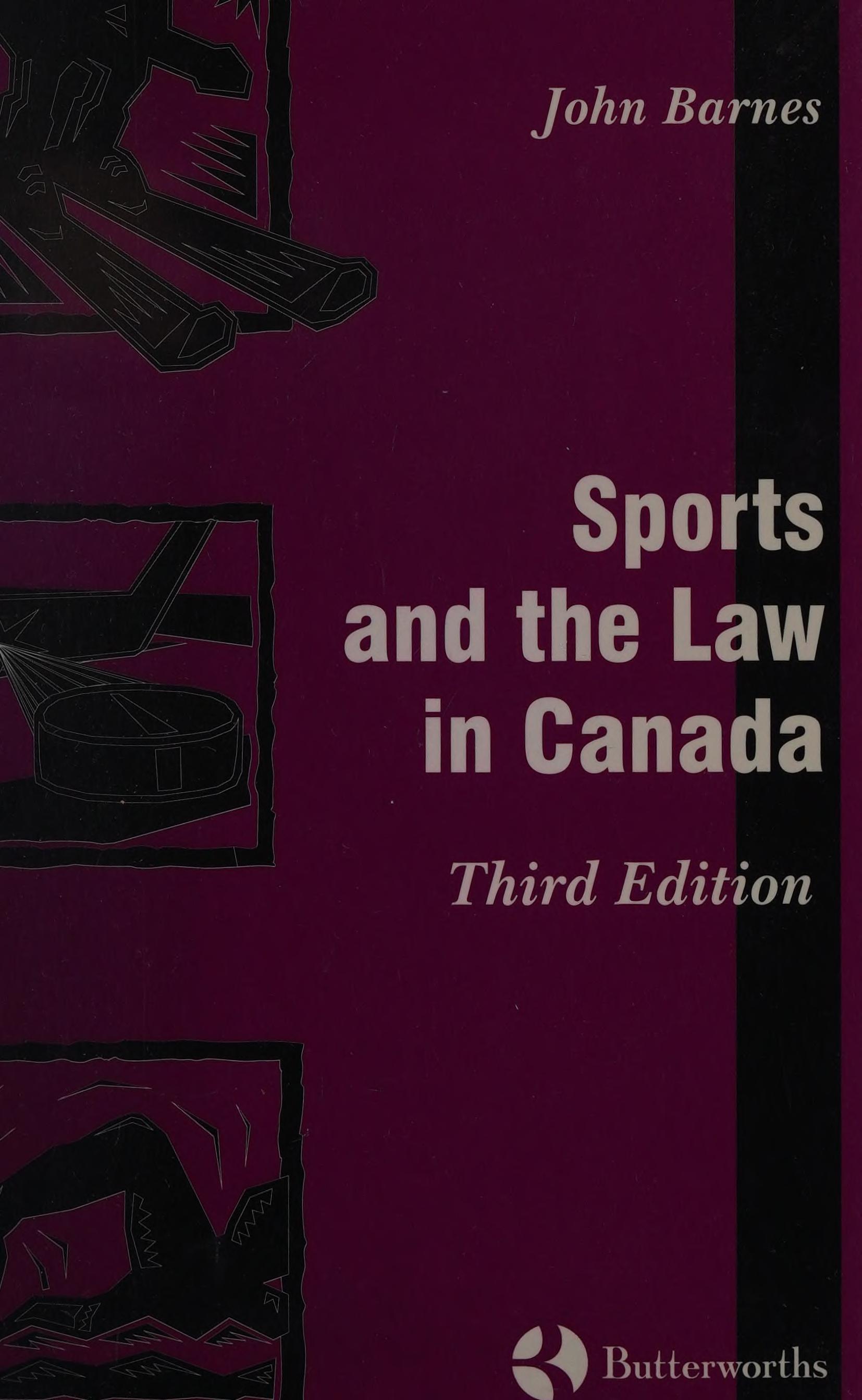 Sports and the Law in Canada