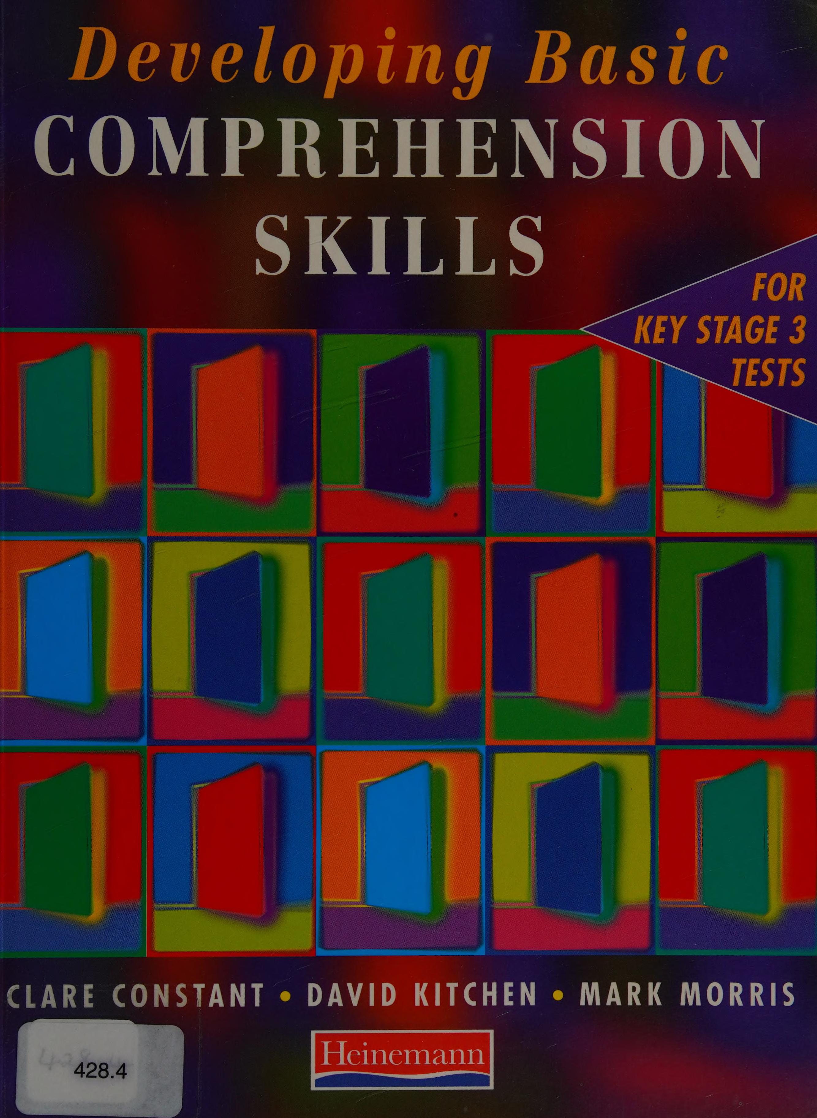 Developing Basic Comprehension Skills Answer File