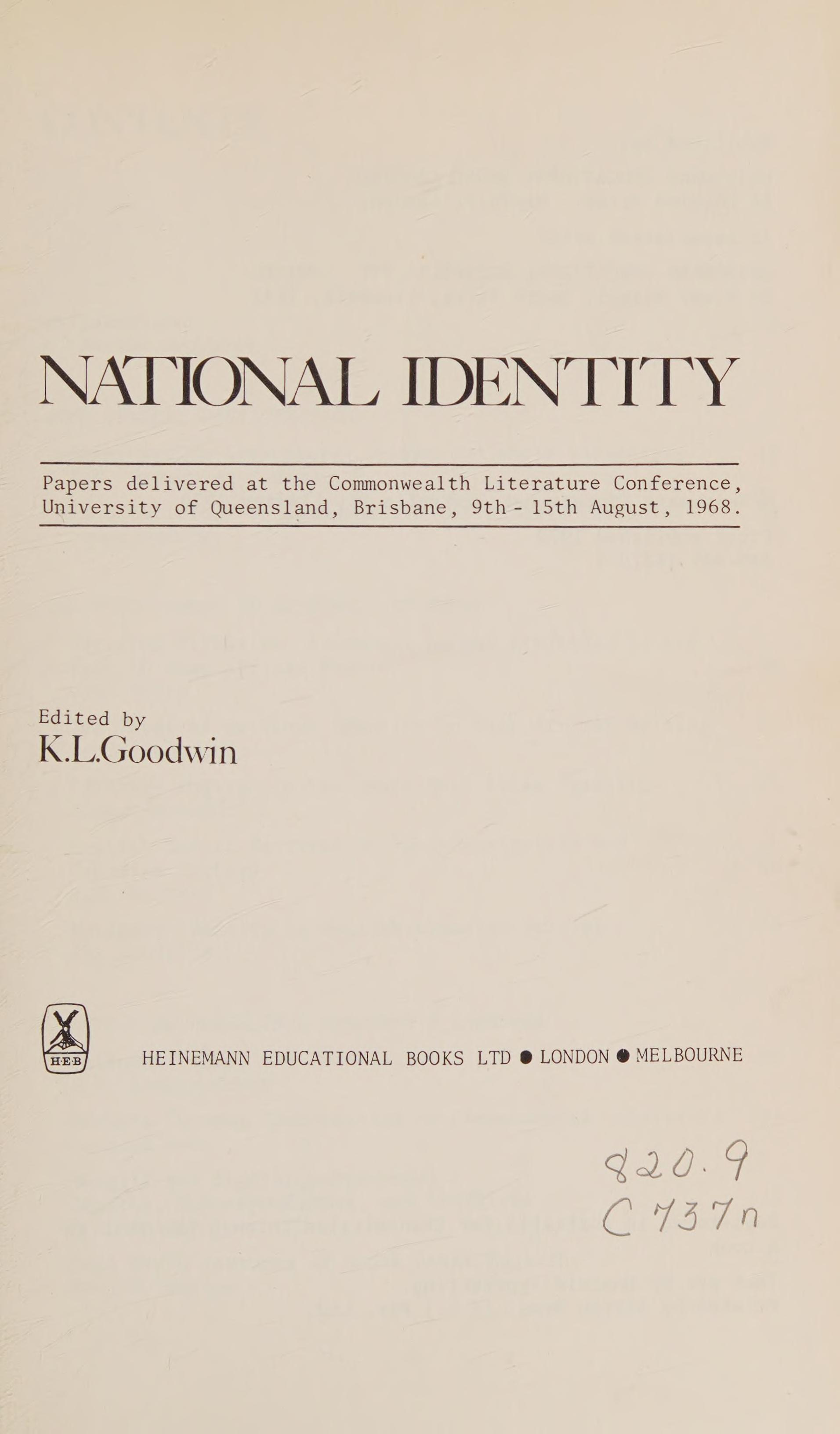National Identity
