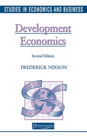 Development Economics Studies in Economics Business