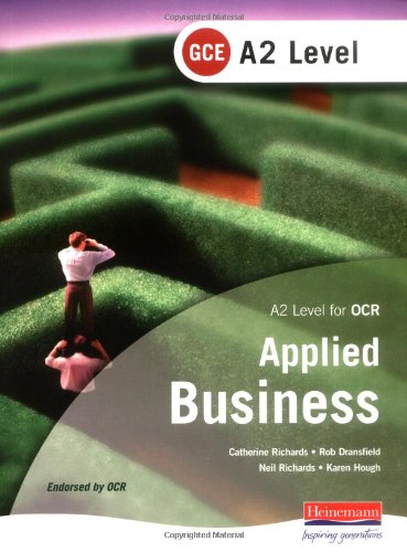 A2 GCE Applied Business