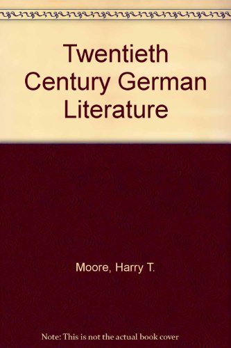 Twentieth-Century German Literature