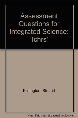 Assessment Questions For Integrated Science: Tchrs'