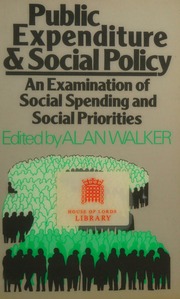 Public Expenditure and Social Policy
