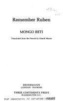 Remember Ruben African Writers Series