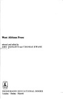 West African Prose