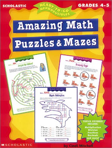 Amazing Math Puzzles & Mazes