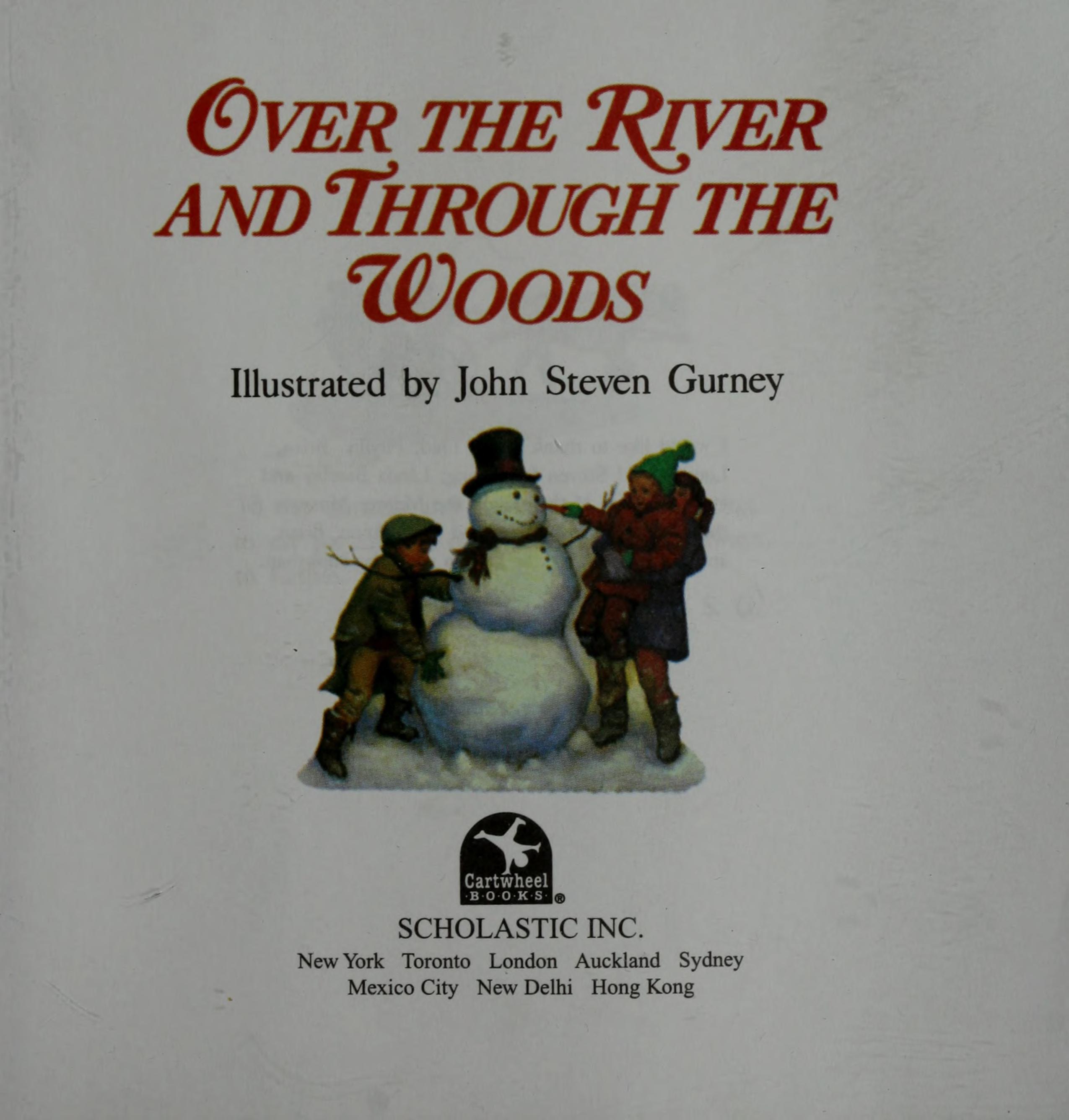 Over the river and through the woods