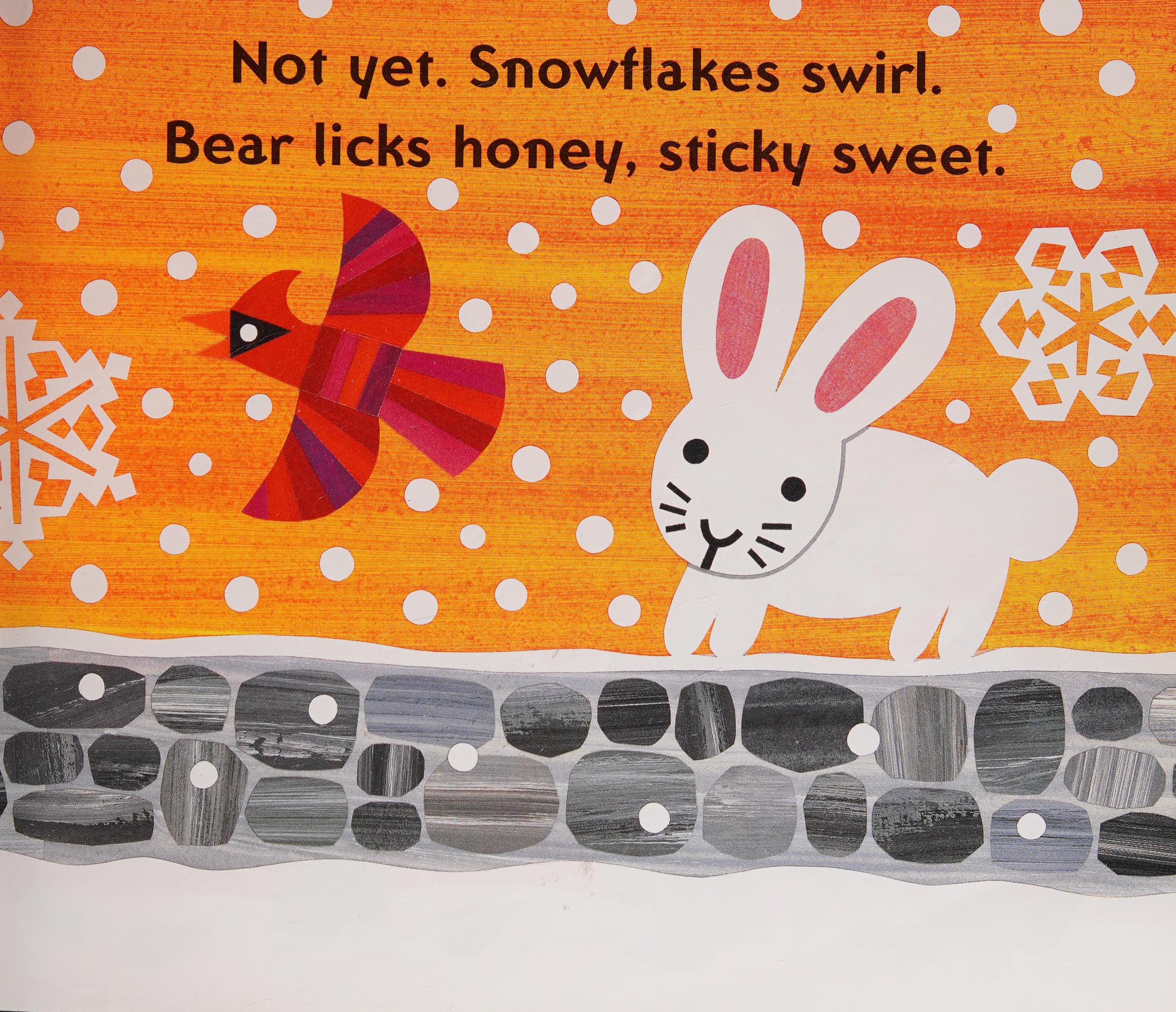 Bunny s first snowflake