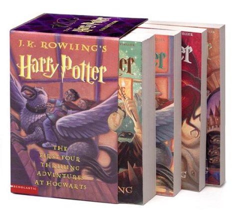 Harry Potter Boxset 1-4 by J. K. Rowling, ISBN 9780439434867