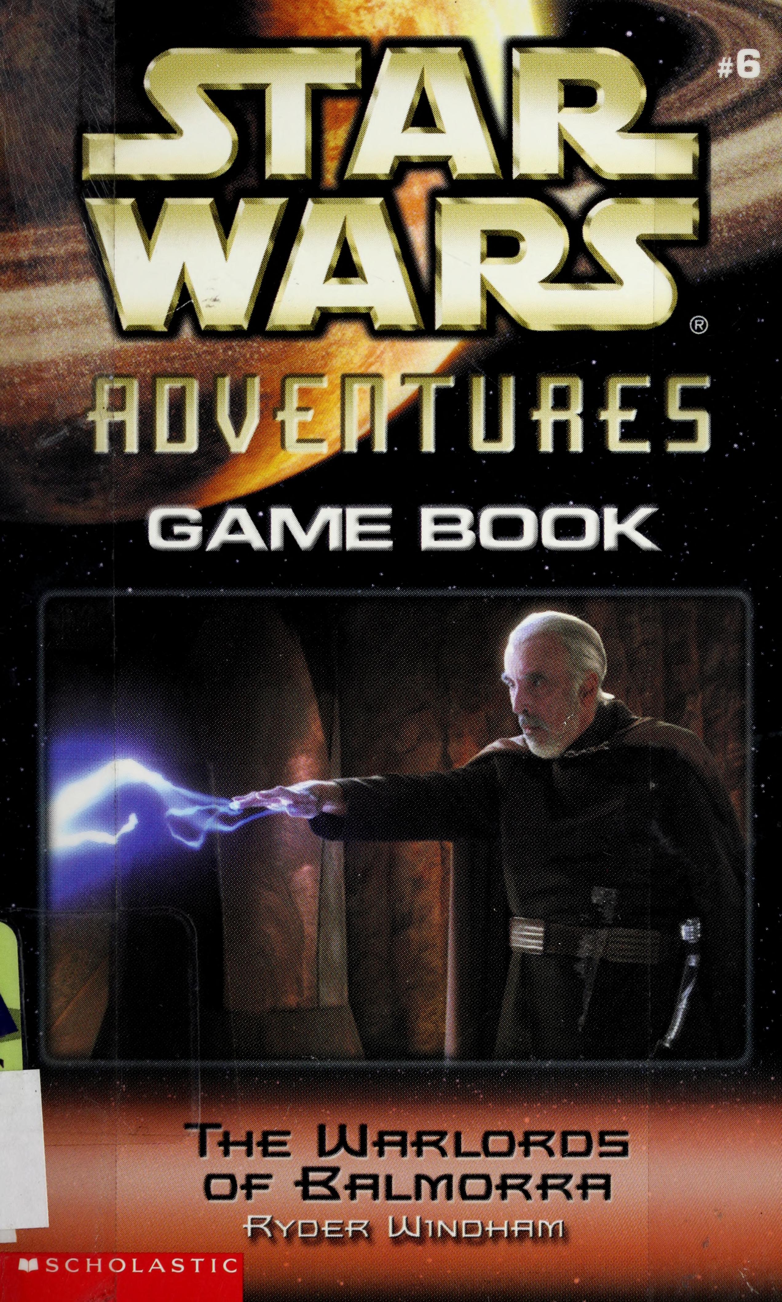Star Wars Adventures Game Book, the Warlords of Balmorra #6