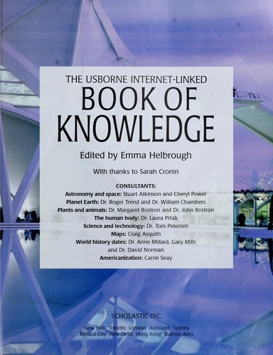 The Usborne Book of Knowledge Internet Linked