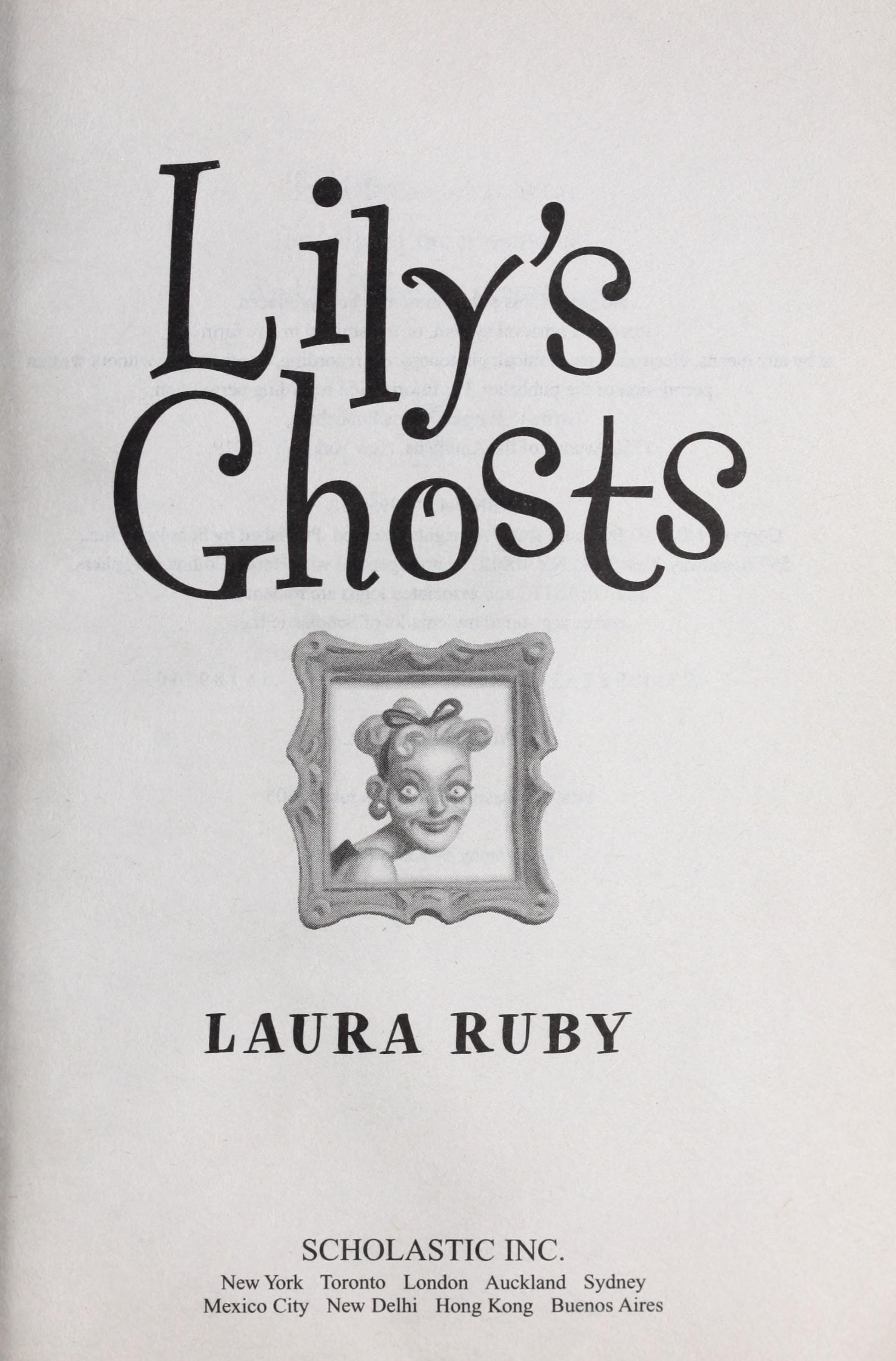 Lily's Ghosts