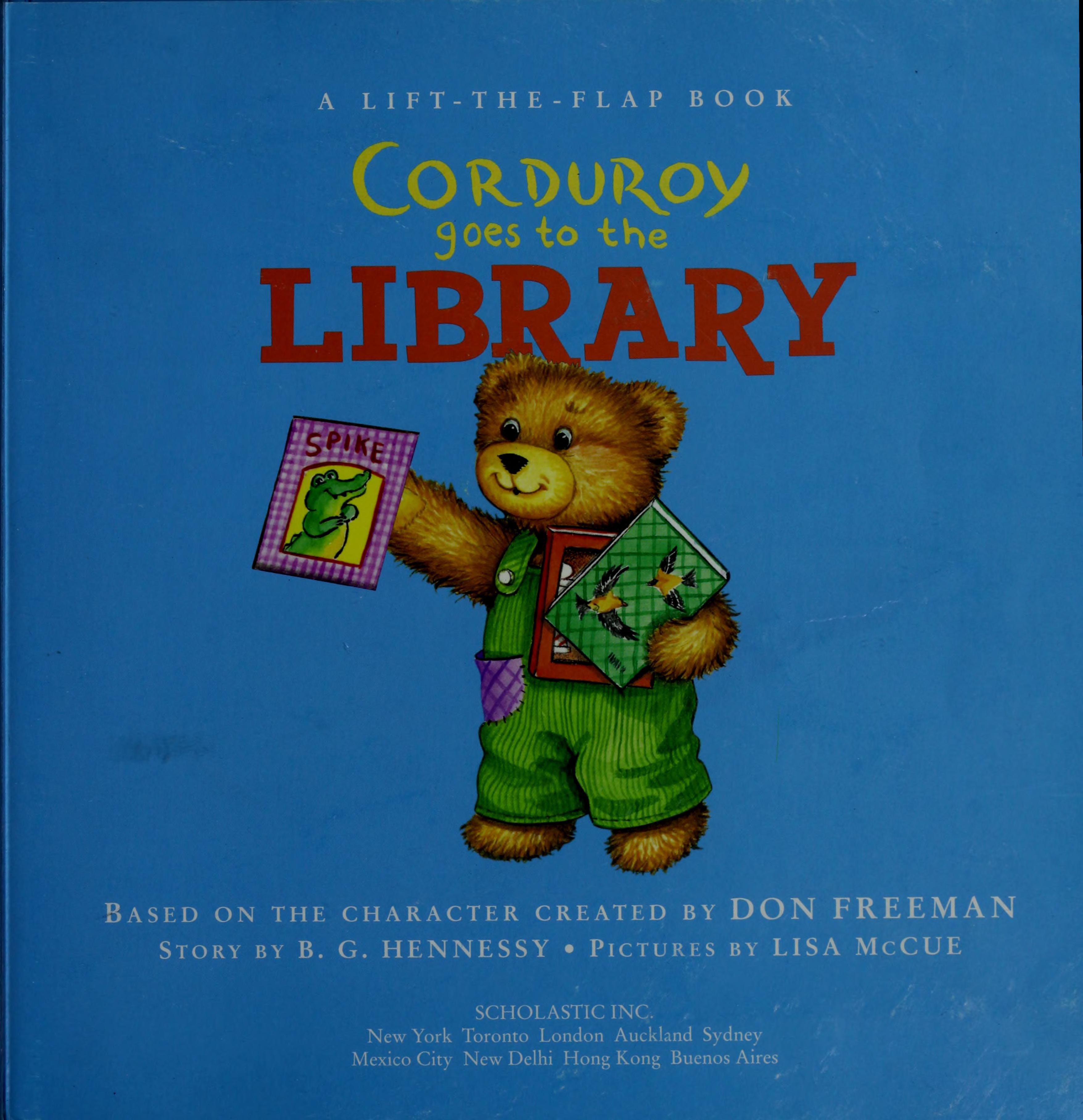 Corduroy Goes to the Library