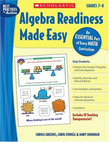 Algebra Readiness Made Easy