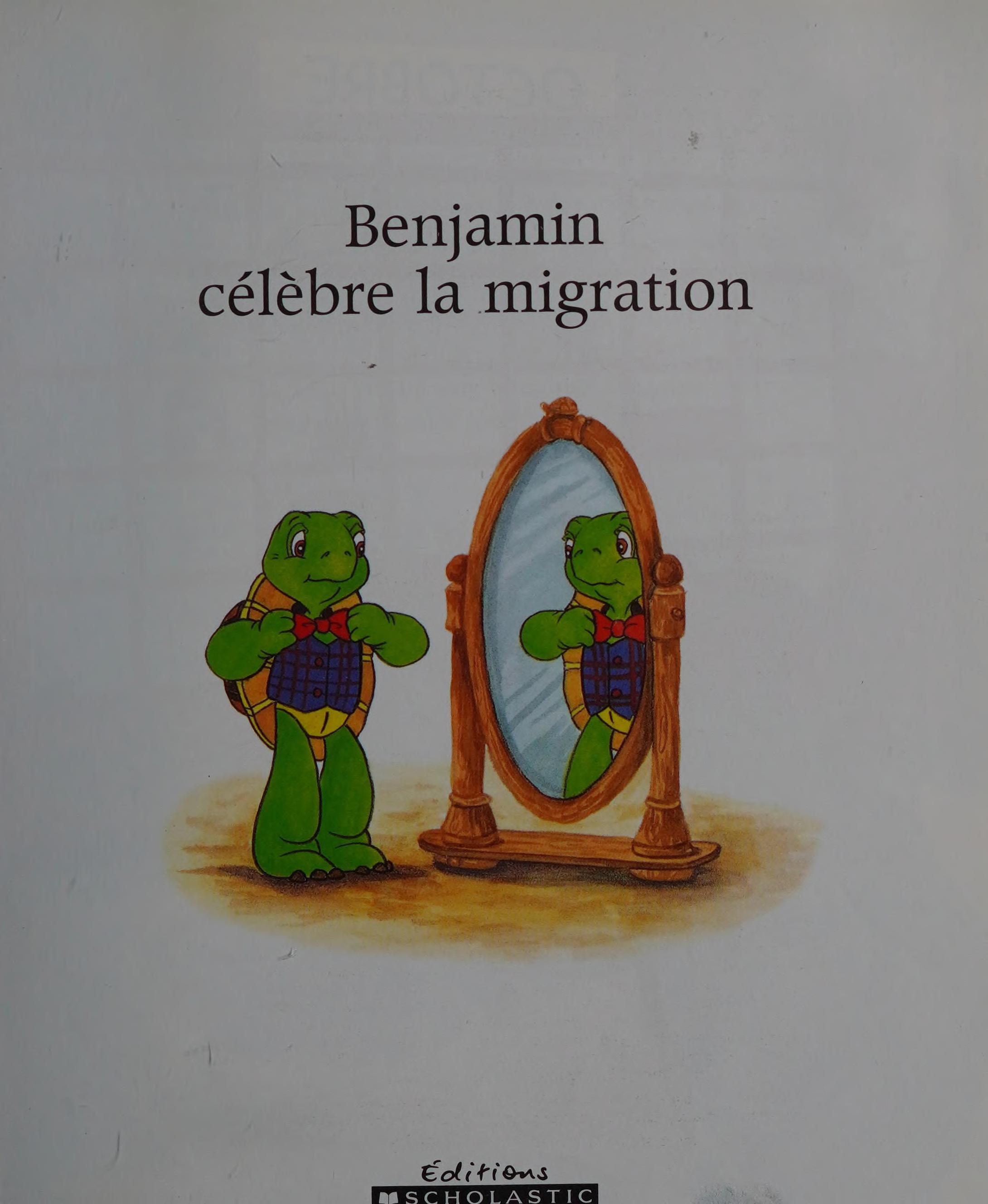 Benjamin celebre la migration