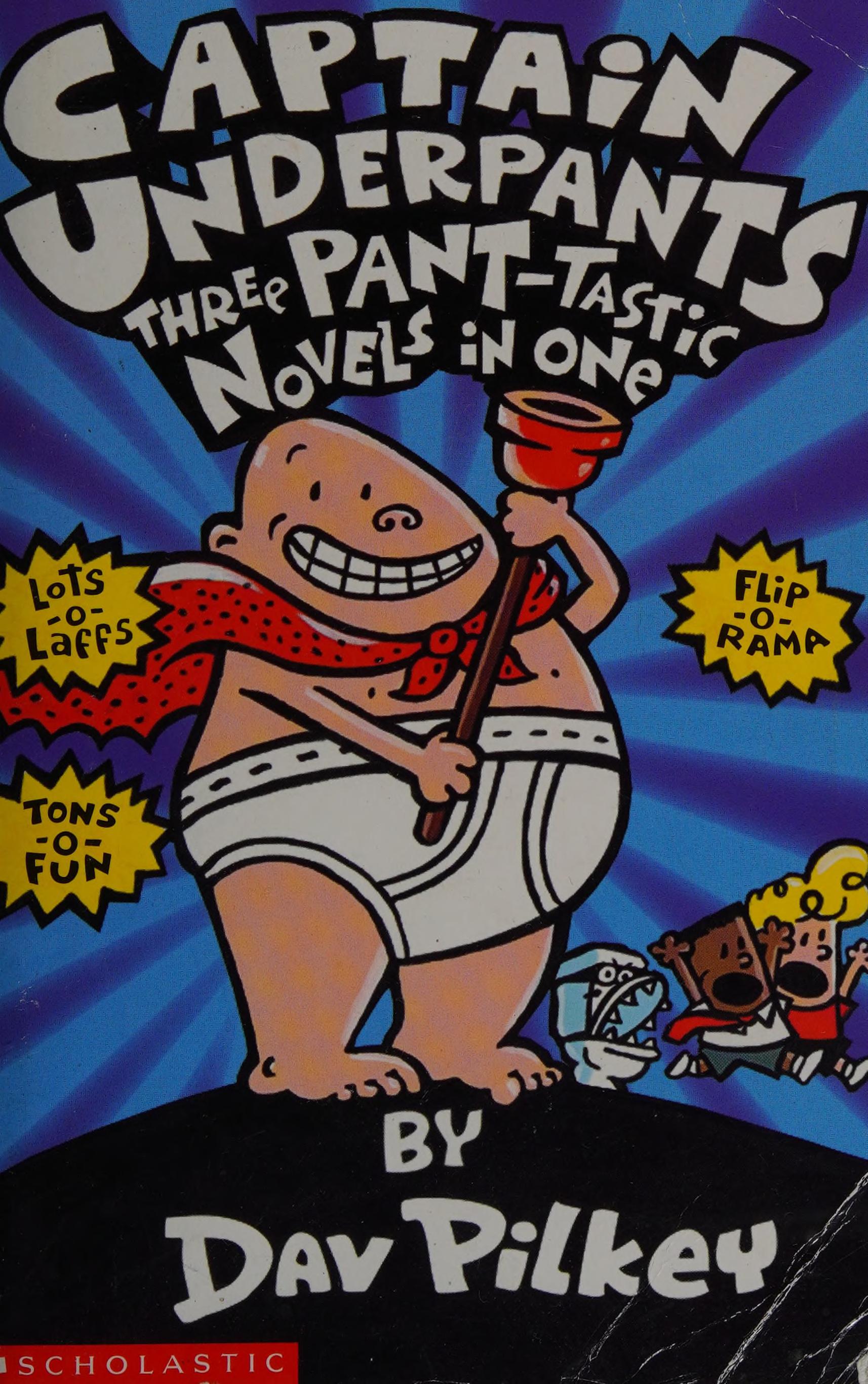 Captain Underpants 3 Books In 1!