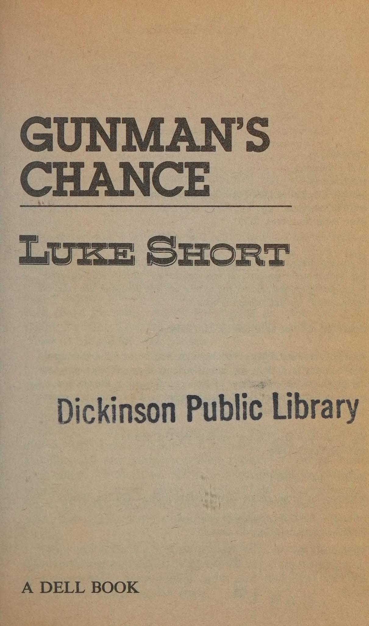 Gunman's Chance