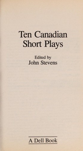 TEN CANADIAN/PLAYS