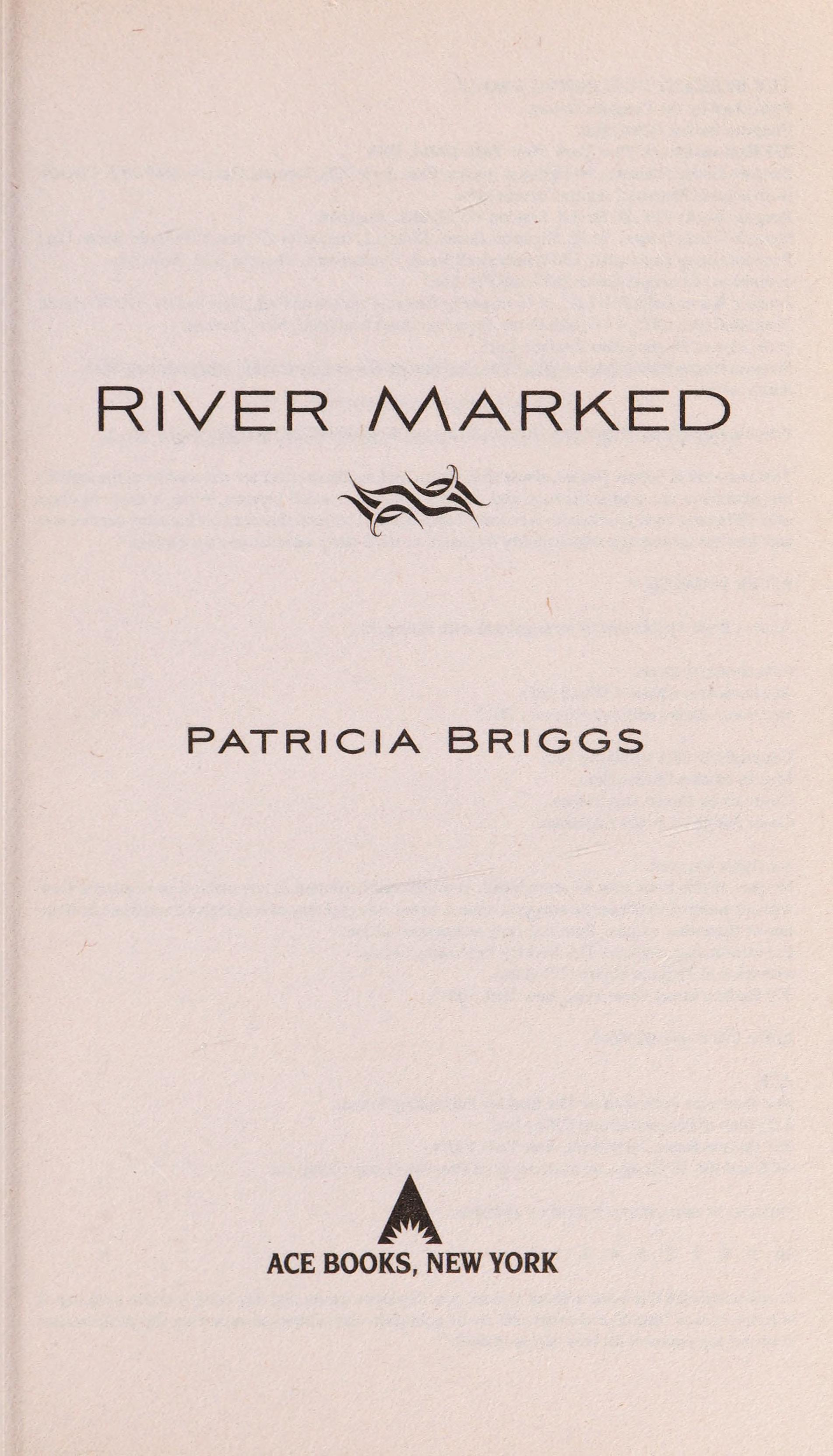 River Marked by Patricia Briggs, ISBN 9780441020003