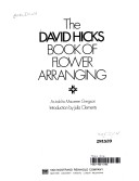 The David Hicks Book of Flower Arranging