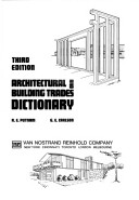 Architectural and Building Trades Dictionary