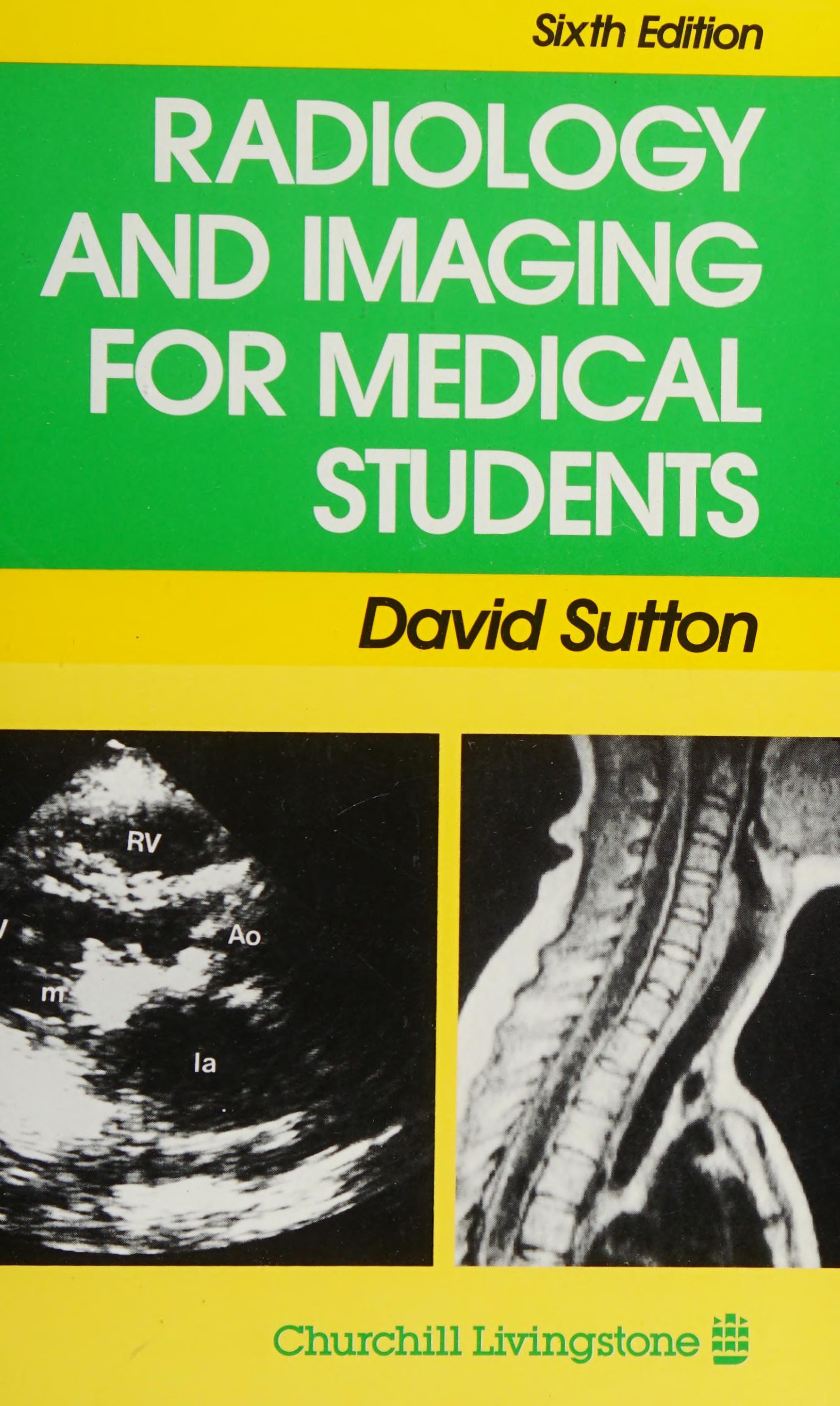 Radiology And Imaging For Medical Students
