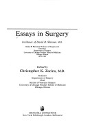 Essays In Surgery: In Honor Of David B. Skinner, M.D.