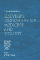 Elsevier's Dictionary Of Medicine And Biology