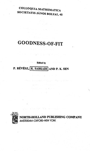 Goodness-of-Fit