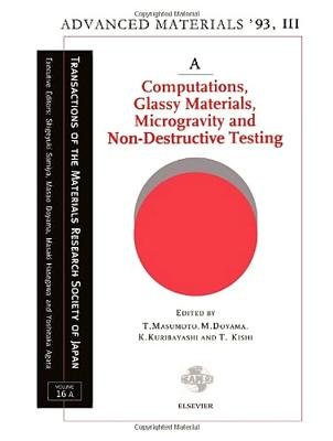 Computations Glassy Materials and Non Destructive Testing