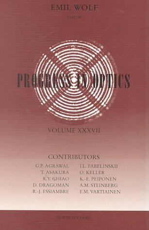 Progress in Optics Volume 37, Volume 37