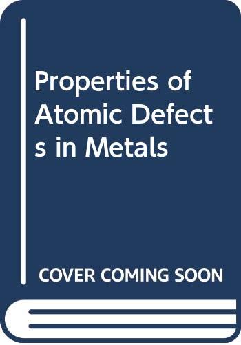 Properties of Atomic Defects in Metals