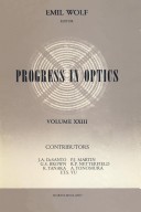 Progress in Optics, Vol. 23