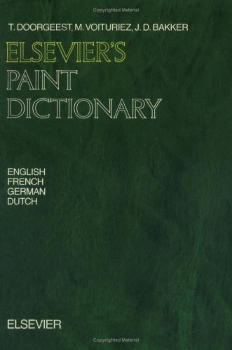 Elsevier's Paint Dictionary