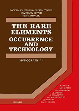 The Rare Elements: Occurrence And Technology