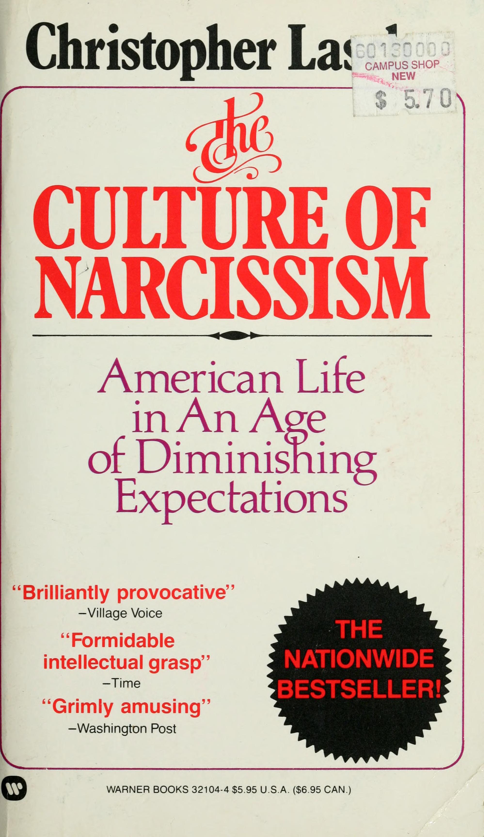 Culture of Narcissism